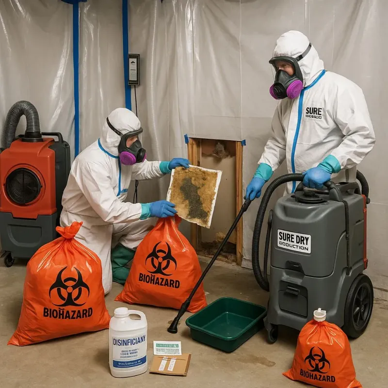 Contaminated Water Handling Protocols process in Monson Center, MA